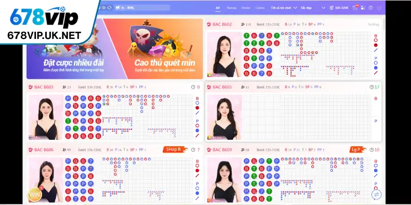 Baccarat hấp dẫn cho thành viên tham gia