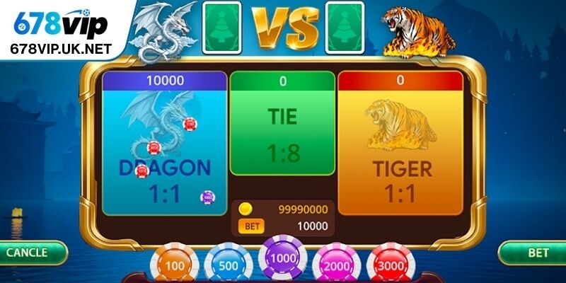 Hướng dẫn so sánh lá bài trong rồng hổ