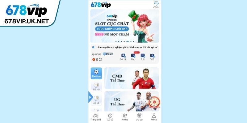 Tải App 678vip - Cá Cược Trên Thiết Bị Di Động Mượt Mà
