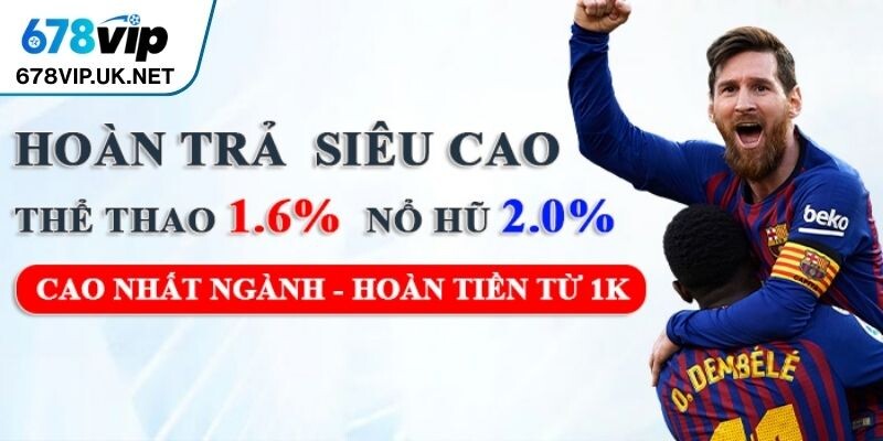 Các ưu đãi đỉnh cao từ 678vip đang thịnh hành